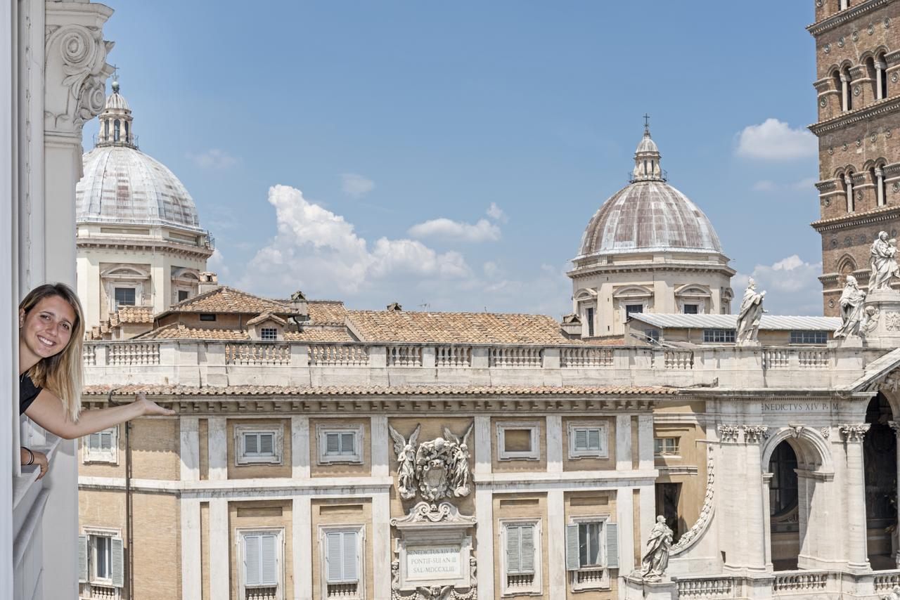 Blam Alice'S House, Great View To Santa Maria Maggiore Church Rzym Zewnętrze zdjęcie